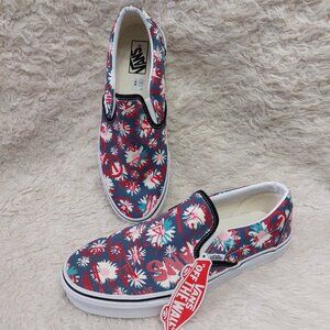 Vans Classic Slip-On 'Floral' sneakers US MEN10.5/WOMEN12